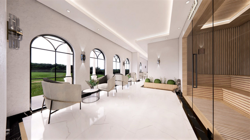 Новый жилой комплекс с апартаментами 1+1, 2+1, 3+1 в районе Авсаллар - Ракурс 70