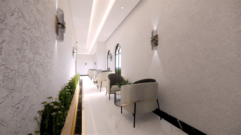 Новый жилой комплекс с апартаментами 1+1, 2+1, 3+1 в районе Авсаллар - Ракурс 74