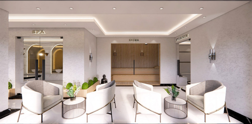 Новый жилой комплекс с апартаментами 1+1, 2+1, 3+1 в районе Авсаллар - Ракурс 77