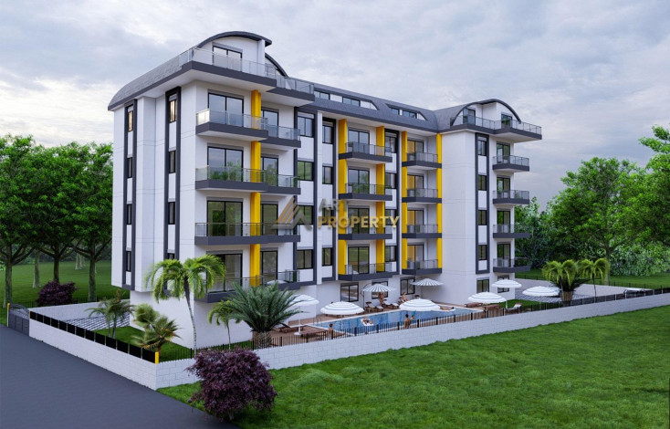 Новый жилой комплекс в центре района Авсаллар - Ракурс 2