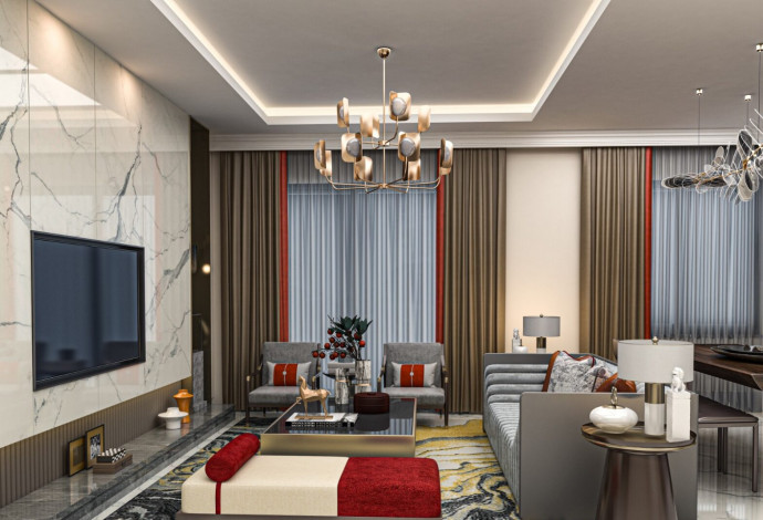 Новый жилой комплекс в центре района Авсаллар - Ракурс 10