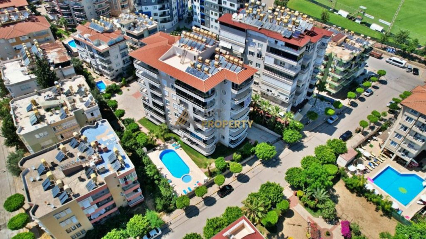 Уютная меблированная квартира планировки 2+1, 105м2 в центре Алании - Ракурс 2