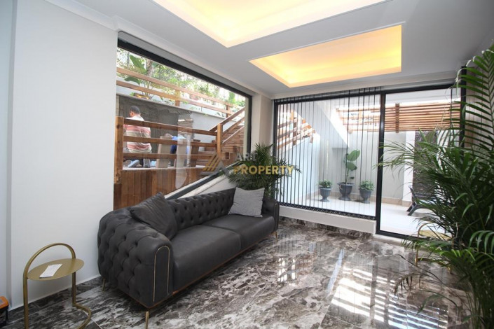 Уютная меблированная квартира планировки 1+1, 40м2 в центре Алании - Ракурс 4