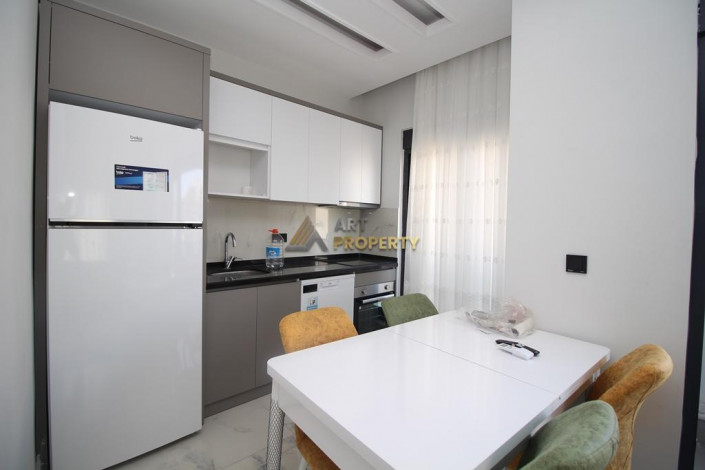 Уютная меблированная квартира планировки 1+1, 40м2 в центре Алании - Ракурс 11