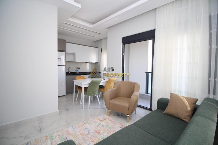 Уютная меблированная квартира планировки 1+1, 40м2 в центре Алании - Ракурс 12