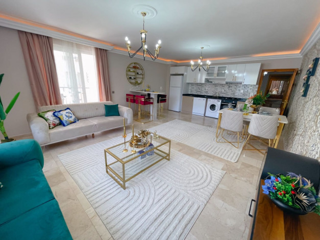 Меблированные апартаменты планировки 2+1, 120м2 в районе Оба - Ракурс 2