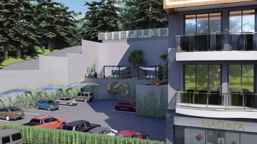 Новые квартиры в Махмутлар Алания: 2+1, 1+1 - Ракурс 17