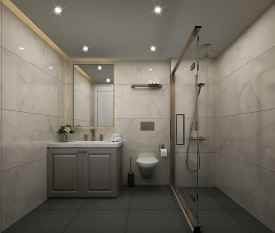 Новые квартиры в Махмутлар Алания: 2+1, 1+1 - Ракурс 36