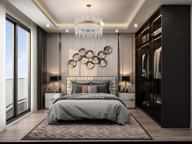 Новые квартиры в Махмутлар Алания: 2+1, 1+1 - Ракурс 37