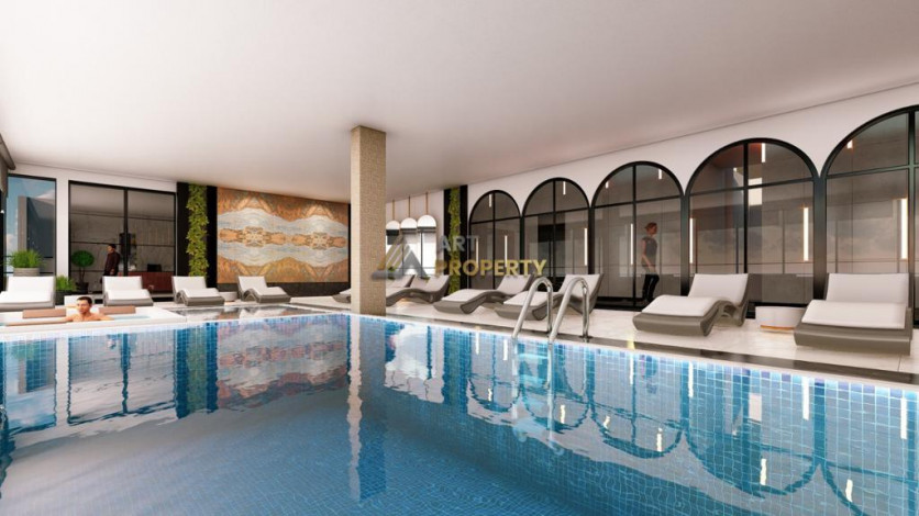 Новый проект с квартирами планировки 1+1 и 2+1 в районе Авсаллар - Ракурс 9