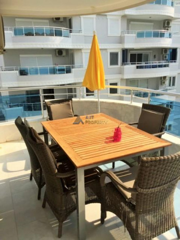 Апартаменты 2+1 у моря в одном из лучших комплексов района Тосмур, 110 м2 - Ракурс 4