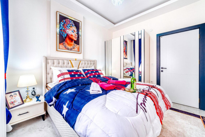 Меблированная квартира планировки 1+1, 60м2 в районе Махмутлар - Ракурс 2