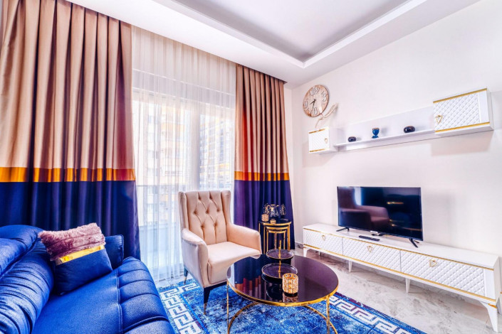 Меблированная квартира планировки 1+1, 60м2 в районе Махмутлар - Ракурс 5