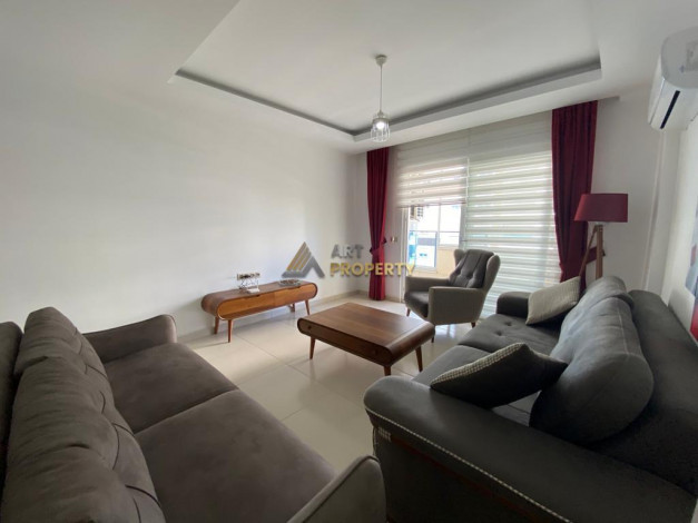 Меблированная квартира планировки 1+1, 70м2 в районе Махмутлар - Ракурс 6