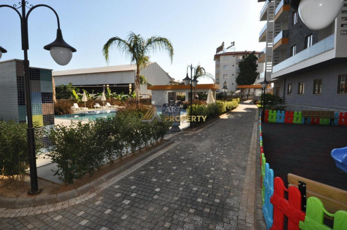 Квартира планировки 2+1, 90м2 в новом жилом комплексе, район Оба - Ракурс 3