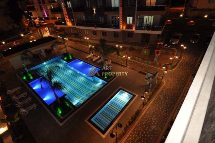 Квартира планировки 2+1, 90м2 в новом жилом комплексе, район Оба - Ракурс 10