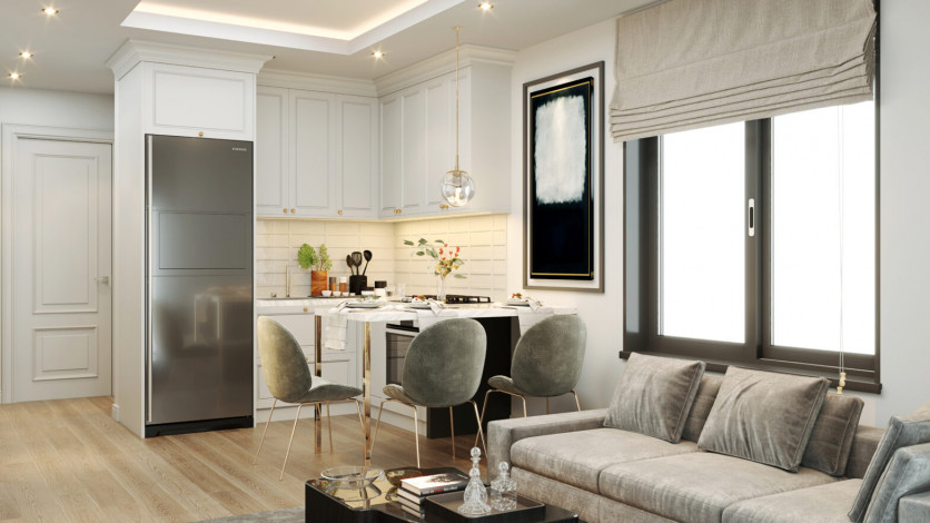 Новые квартиры в Газипаше Алания: 2+1, 1+1. Новый инвестиционный проект - Ракурс 24