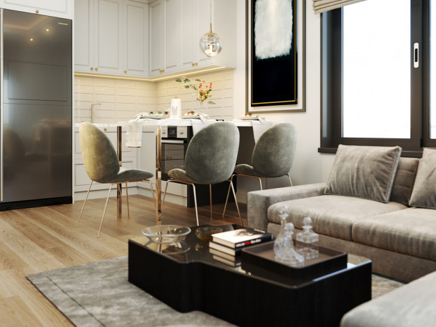 Новые квартиры в Газипаше Алания: 2+1, 1+1. Новый инвестиционный проект - Ракурс 26