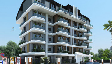 Новый жилой комплекс с квартирами 1+1, 2+1 в районе Газипаша - Ракурс 4