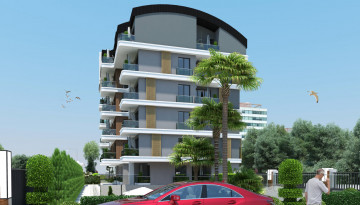 Новый жилой комплекс с квартирами 1+1, 2+1 в районе Газипаша - Ракурс 5