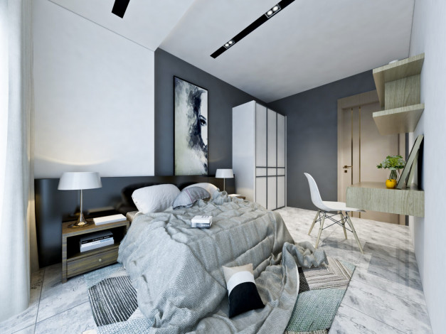 Новый жилой комплекс с квартирами 1+1, 2+1 в районе Газипаша - Ракурс 10