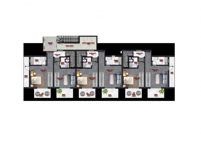Новый инвестиционный проект в престижном районе Бекташ - Ракурс 8