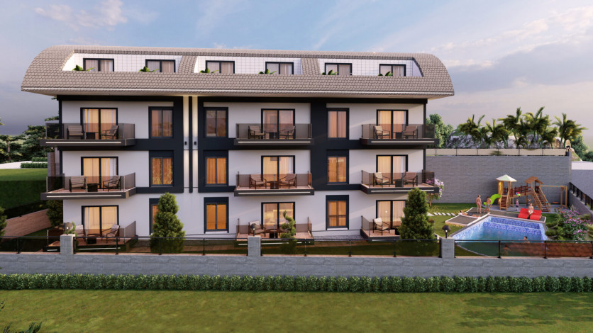 Новый инвестиционный проект в престижном районе Бекташ - Ракурс 12