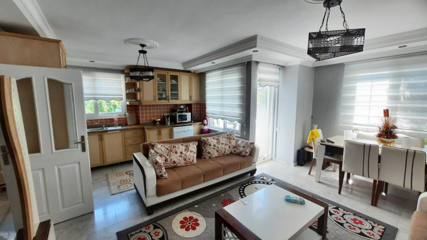 Меблированная квартира планировки 2+1, 110м2 в районе Оба - Ракурс 2