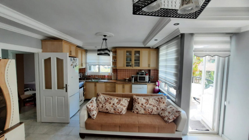 Меблированная квартира планировки 2+1, 110м2 в районе Оба - Ракурс 24