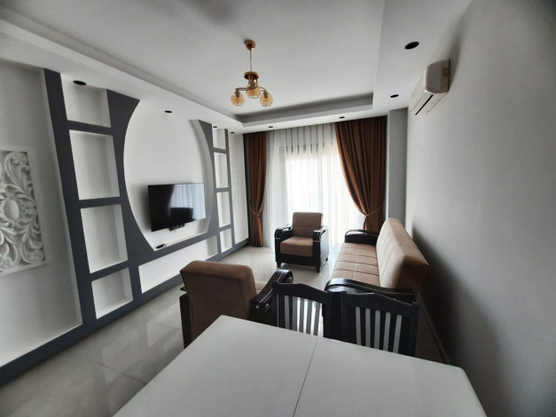 Меблированная квартира 1+1, 65м2 в новом жилом комплексе, Оба - Ракурс 15