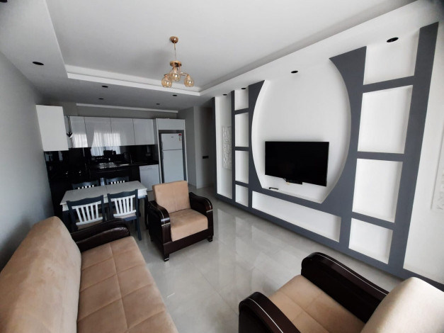 Меблированная квартира 1+1, 65м2 в новом жилом комплексе, Оба - Ракурс 16