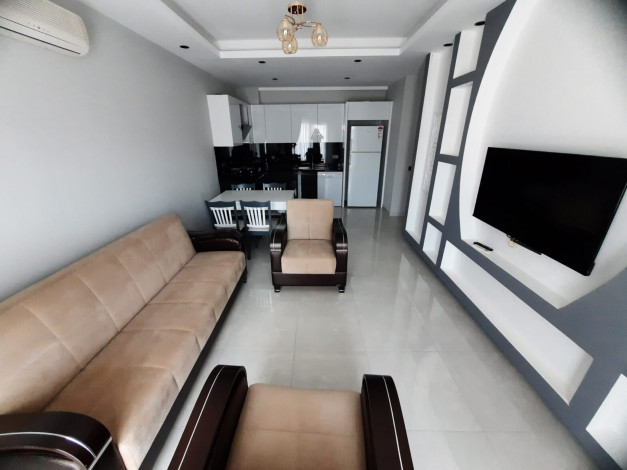 Меблированная квартира 1+1, 65м2 в новом жилом комплексе, Оба - Ракурс 18