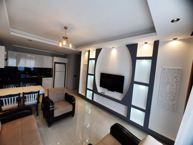 Меблированная квартира 1+1, 65м2 в новом жилом комплексе, Оба - Ракурс 19