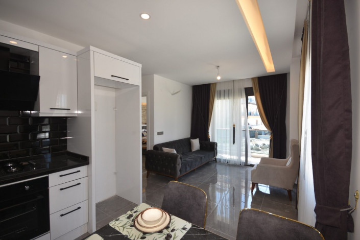 Меблированная квартира планировки 1+1, 59м2 в районе Кестель - Ракурс 25