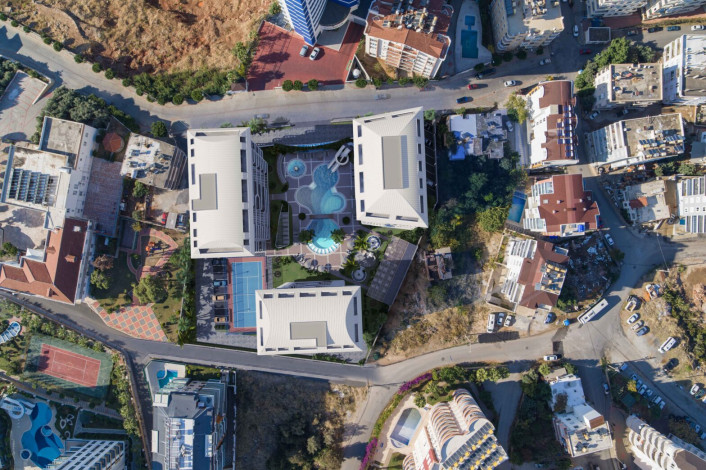 Квартиры от 58 до 242 кв.м.  в 245 метрах от моря в Тосмур - Ракурс 6