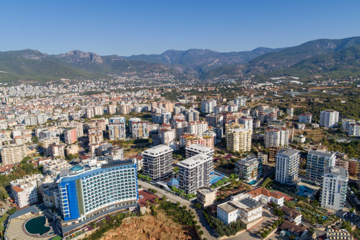 Квартиры от 58 до 242 кв.м.  в 245 метрах от моря в Тосмур - Ракурс 7