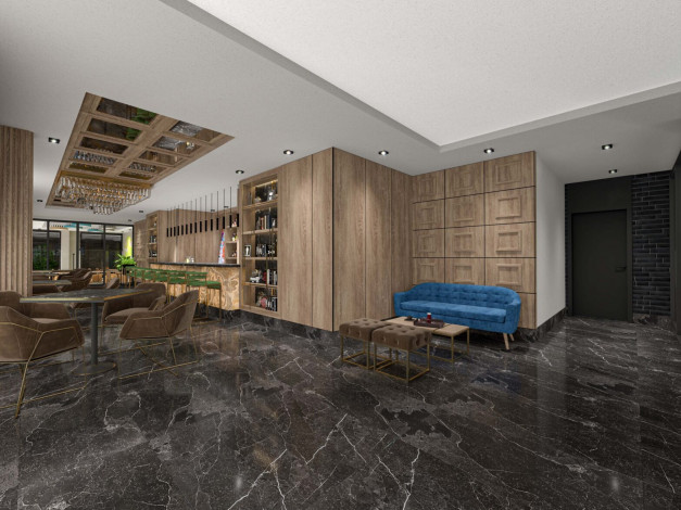 Квартиры от 58 до 242 кв.м.  в 245 метрах от моря в Тосмур - Ракурс 23