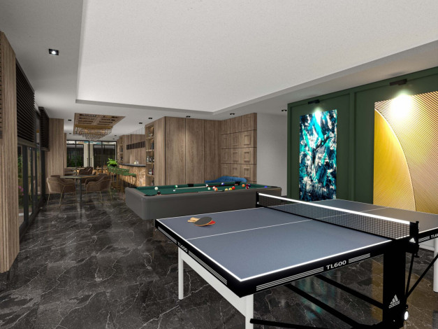 Квартиры от 58 до 242 кв.м.  в 245 метрах от моря в Тосмур - Ракурс 25