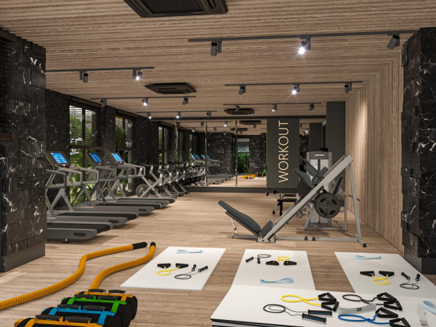 Квартиры от 58 до 242 кв.м.  в 245 метрах от моря в Тосмур - Ракурс 29