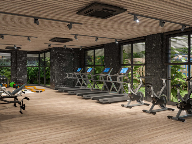 Квартиры от 58 до 242 кв.м.  в 245 метрах от моря в Тосмур - Ракурс 30