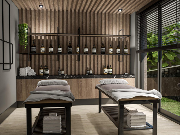 Квартиры от 58 до 242 кв.м.  в 245 метрах от моря в Тосмур - Ракурс 43