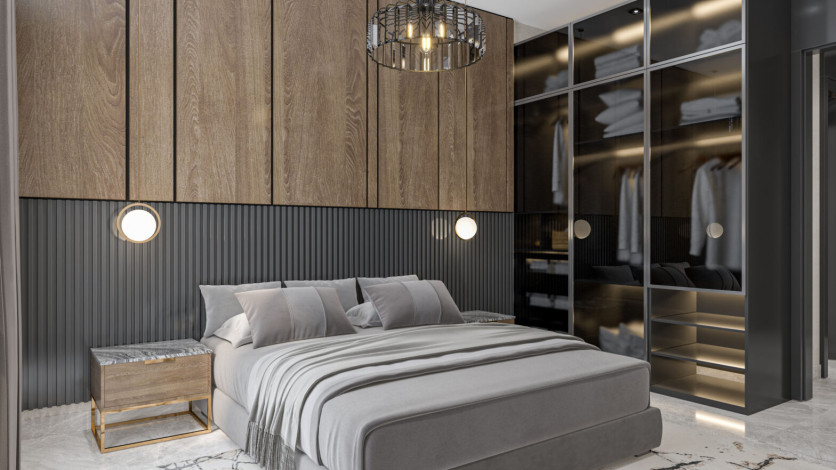 Квартиры от 58 до 242 кв.м.  в 245 метрах от моря в Тосмур - Ракурс 53