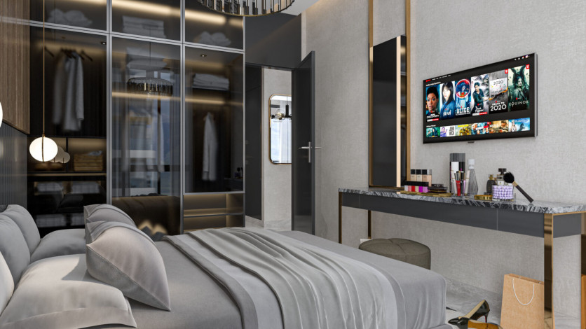 Квартиры от 58 до 242 кв.м.  в 245 метрах от моря в Тосмур - Ракурс 54