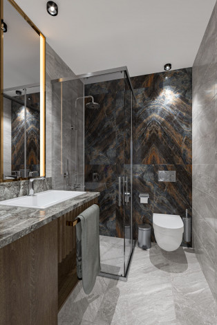 Квартиры от 58 до 242 кв.м.  в 245 метрах от моря в Тосмур - Ракурс 57