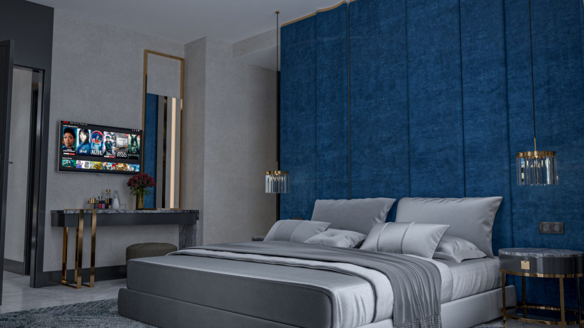 Квартиры от 58 до 242 кв.м.  в 245 метрах от моря в Тосмур - Ракурс 65