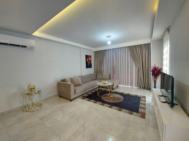 Двухкомнатная меблированная  квартира, с мебелью и техникой в Махмутларе, 75 м2. - Ракурс 16