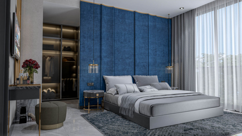 Квартиры от 58 до 242 кв.м.  в 245 метрах от моря в Тосмур - Ракурс 66