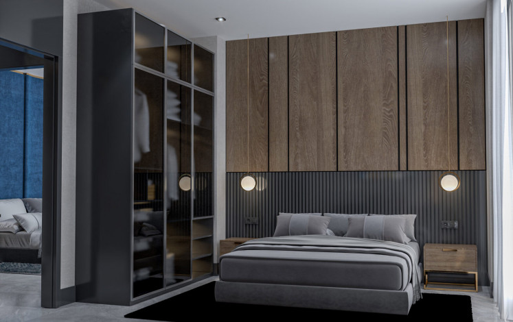 Квартиры от 58 до 242 кв.м.  в 245 метрах от моря в Тосмур - Ракурс 67