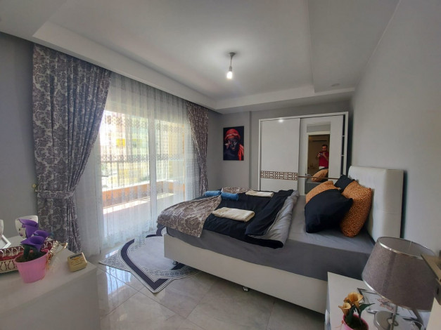 Двухкомнатная меблированная  квартира, с мебелью и техникой в Махмутларе, 75 м2. - Ракурс 19