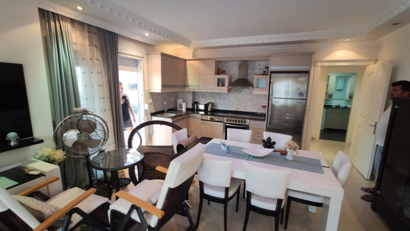 Четырехкомнатные апартаменты в элитном комплексе в районе Тосмур, 130 м2 - Ракурс 8